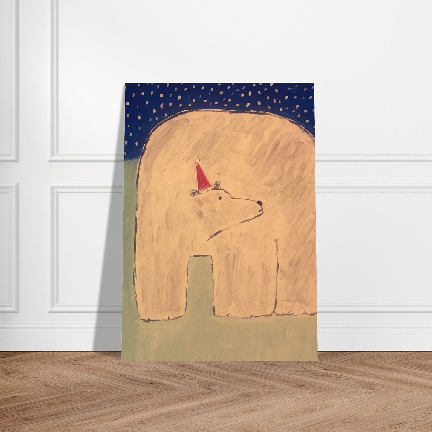 Polar Bear Print Available In A4, A3, A2 Sizes