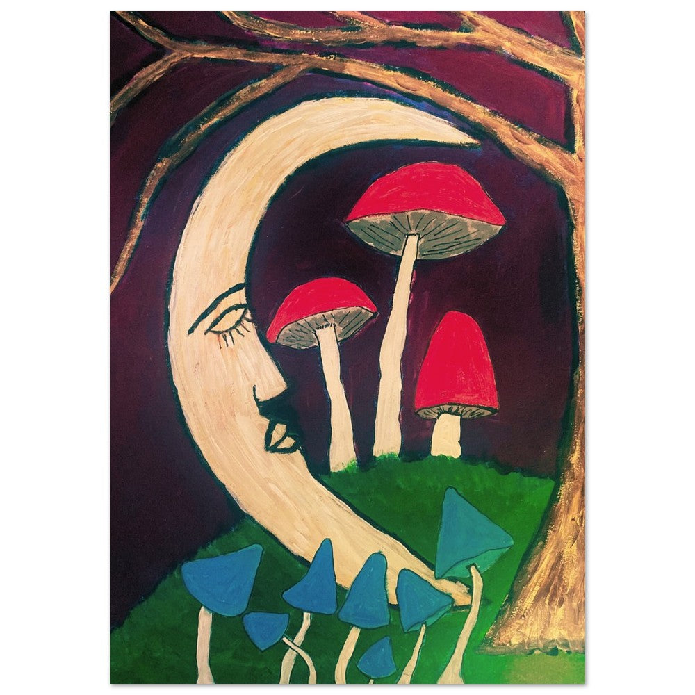 Mushroom Season ArtPrint, Available in A4, A3, A2 Sizes