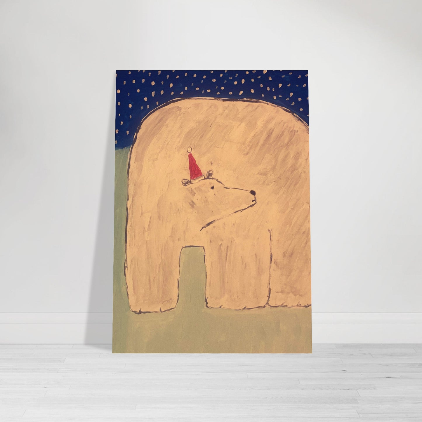 Polar Bear Print Available In A4, A3, A2 Sizes