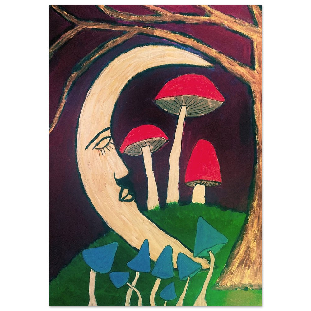 Mushroom Season ArtPrint, Available in A4, A3, A2 Sizes