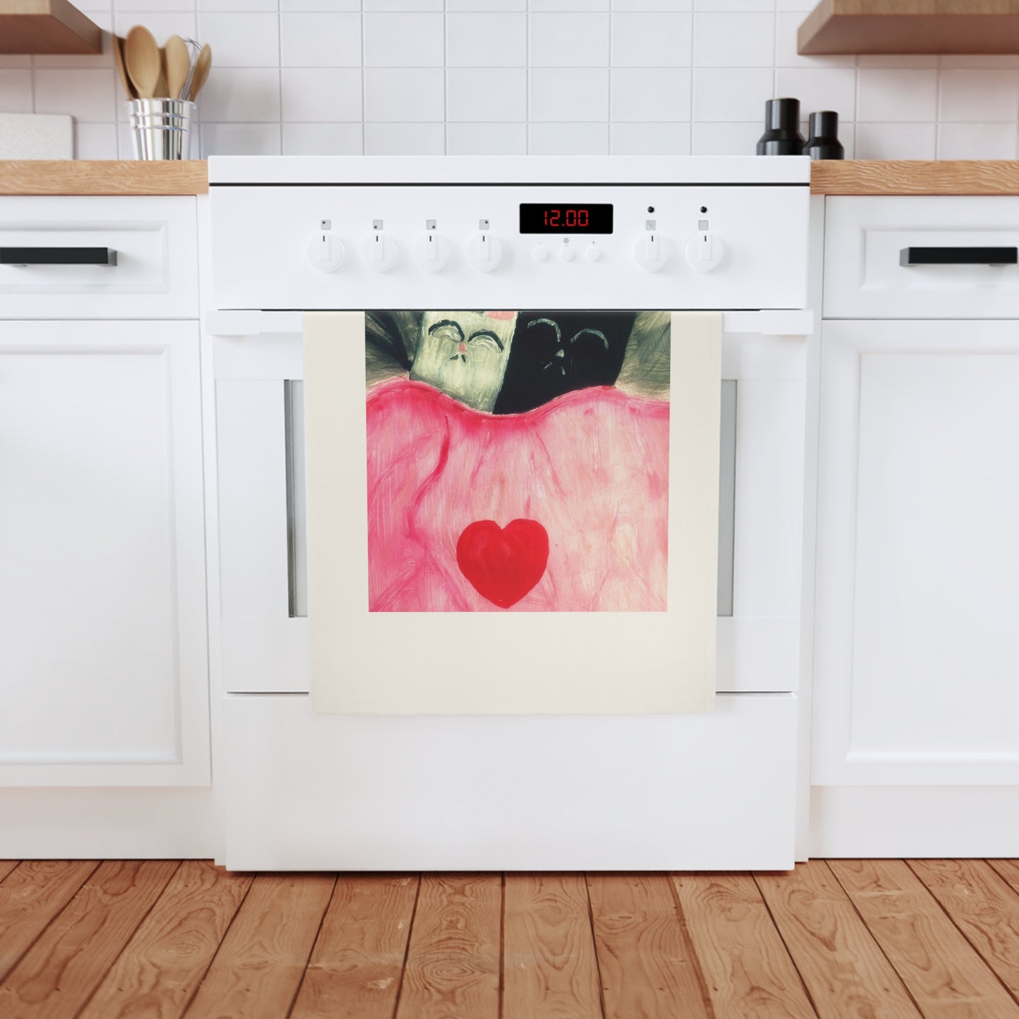 Sleeping Cats Tea Towel