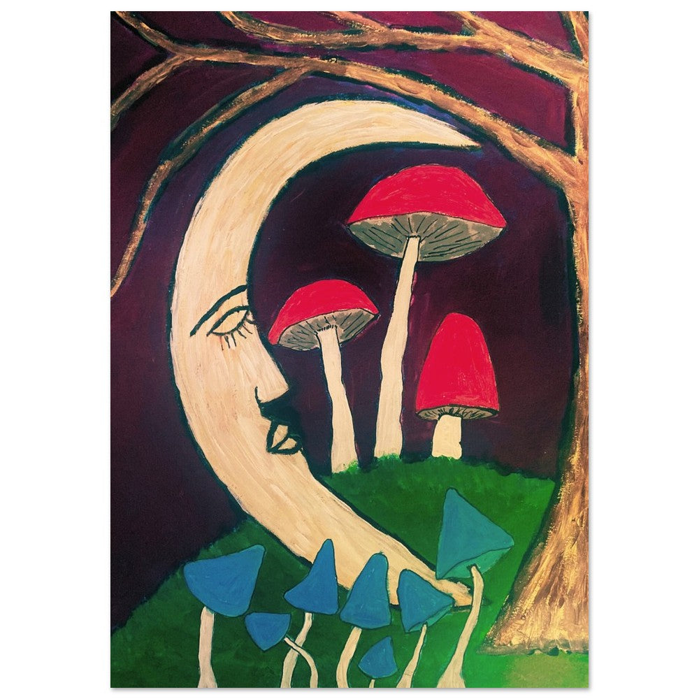 Mushroom Season ArtPrint, Available in A4, A3, A2 Sizes