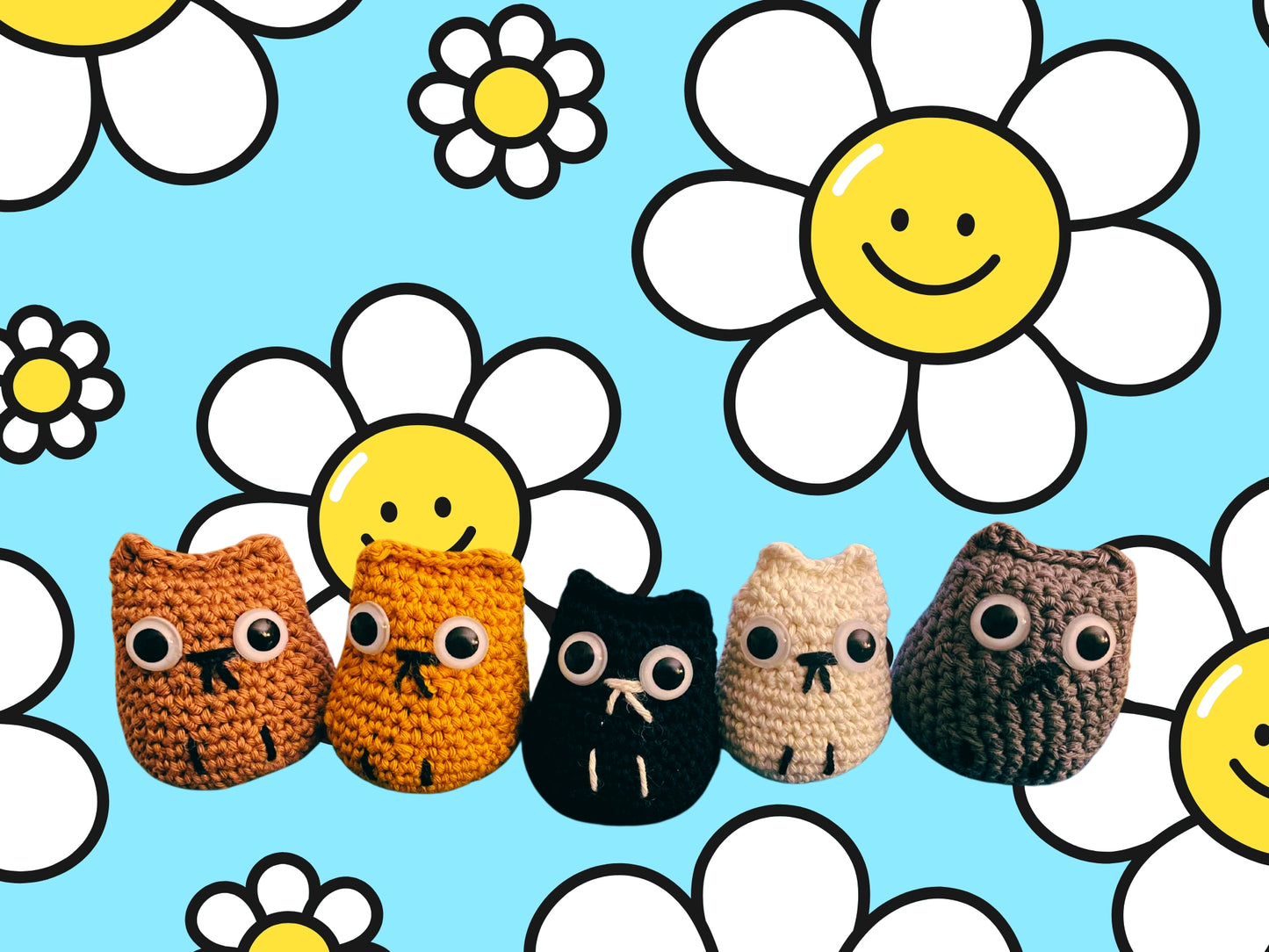 Crochet Cat Squishy (5 Colours)