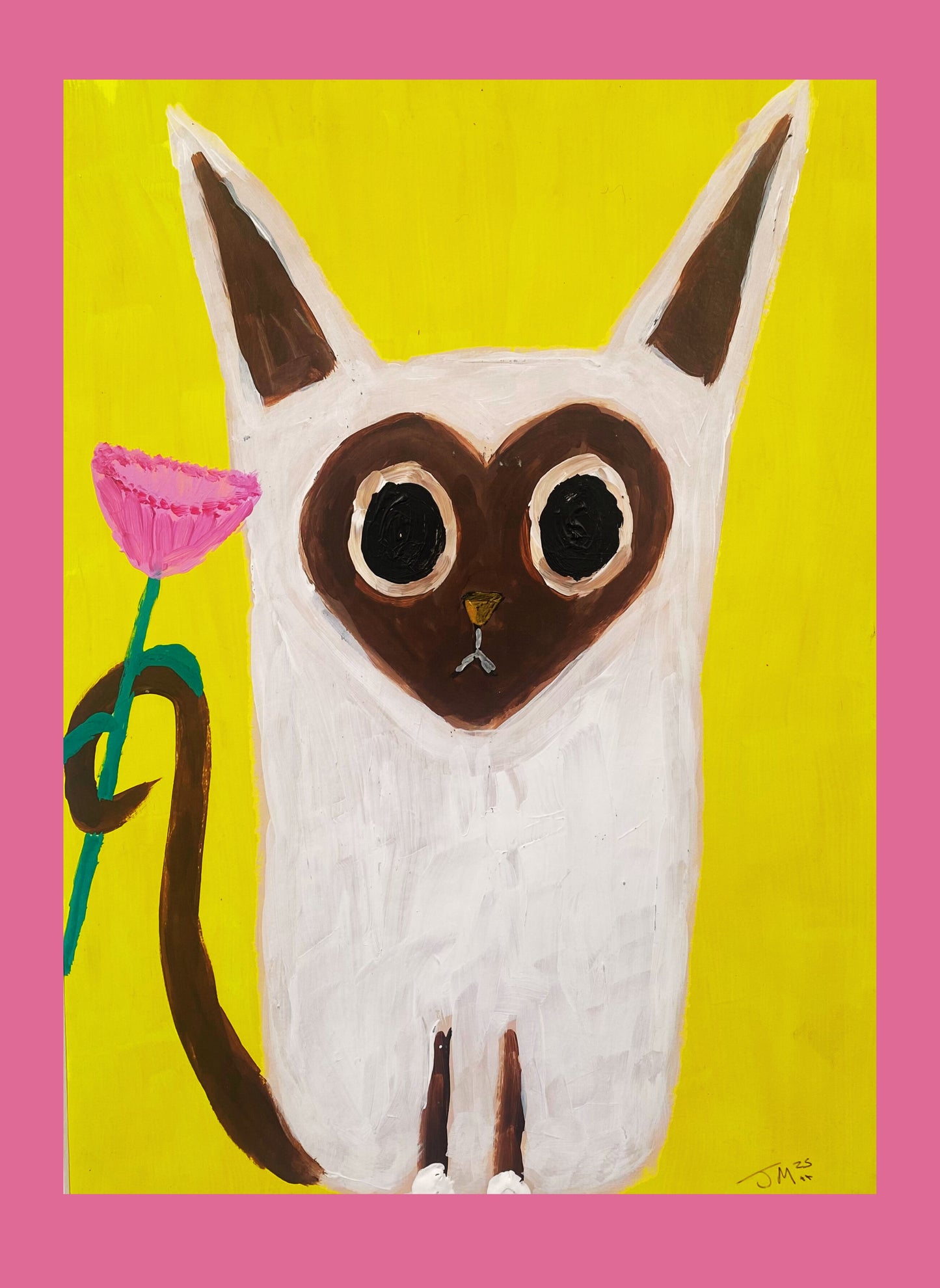 Siamese Flower Cat