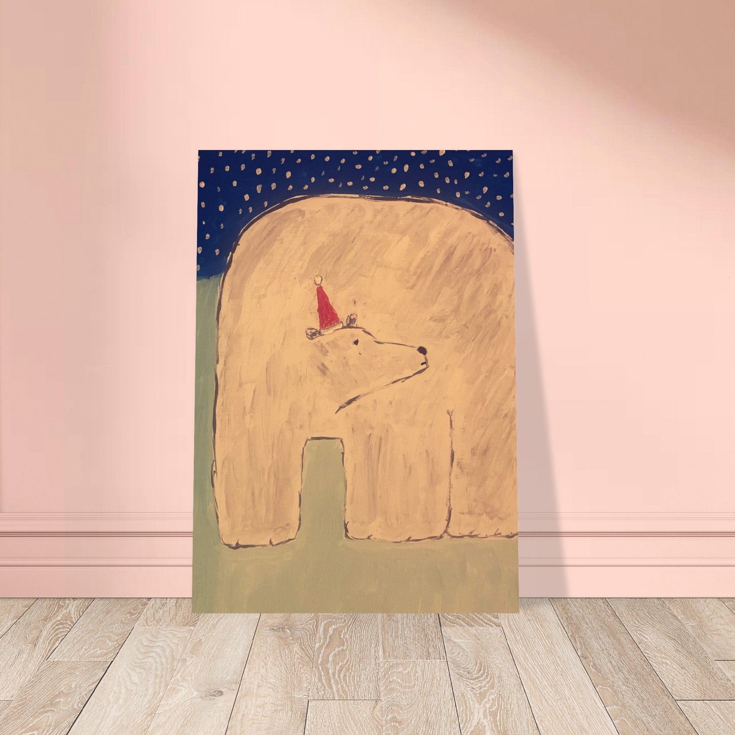 Polar Bear Print Available In A4, A3, A2 Sizes