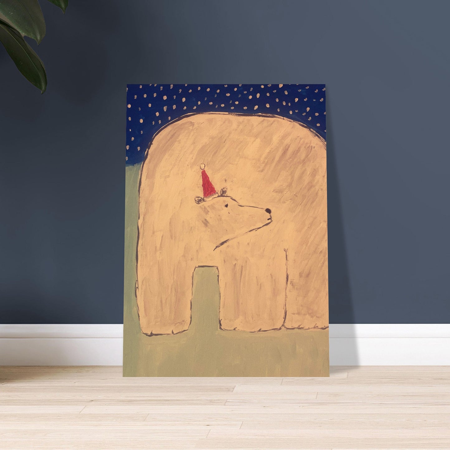Polar Bear Print Available In A4, A3, A2 Sizes