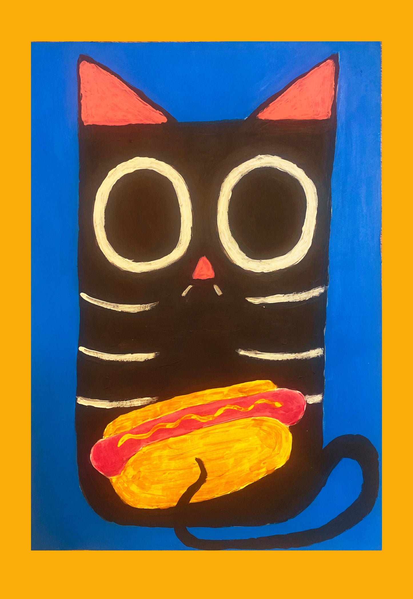 Hot Dog Cat