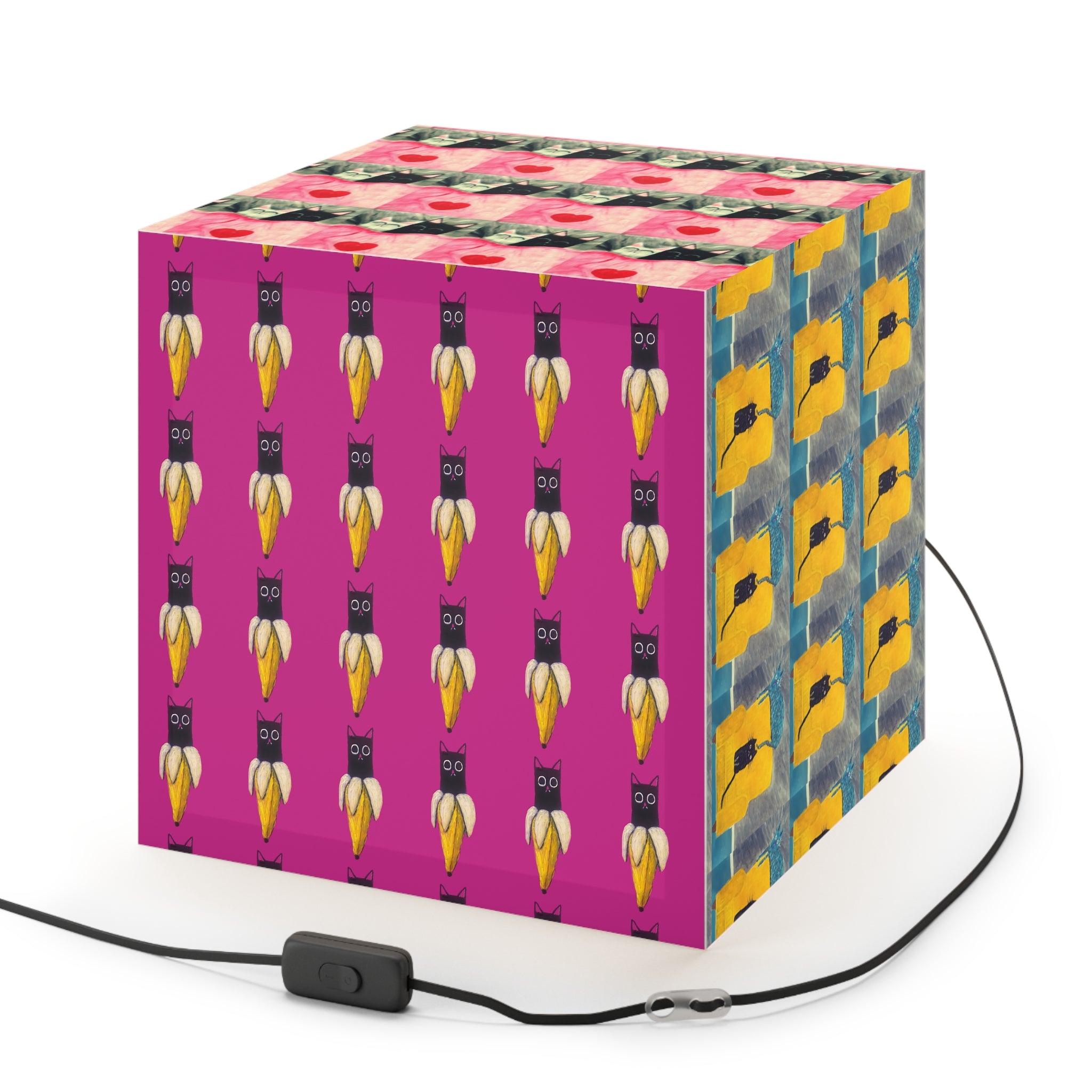 Cat Light Cube Lamp