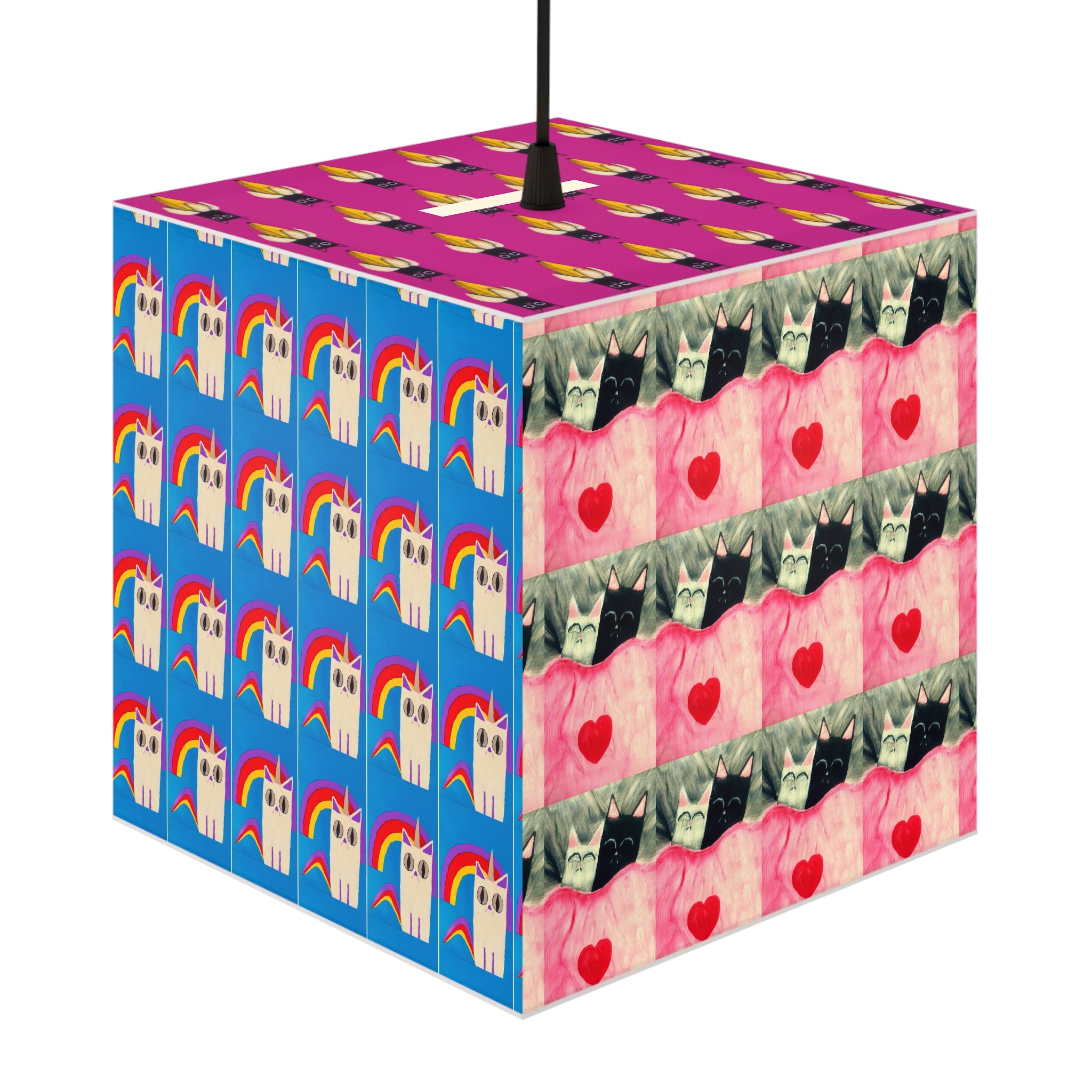 Cat Light Cube Lamp