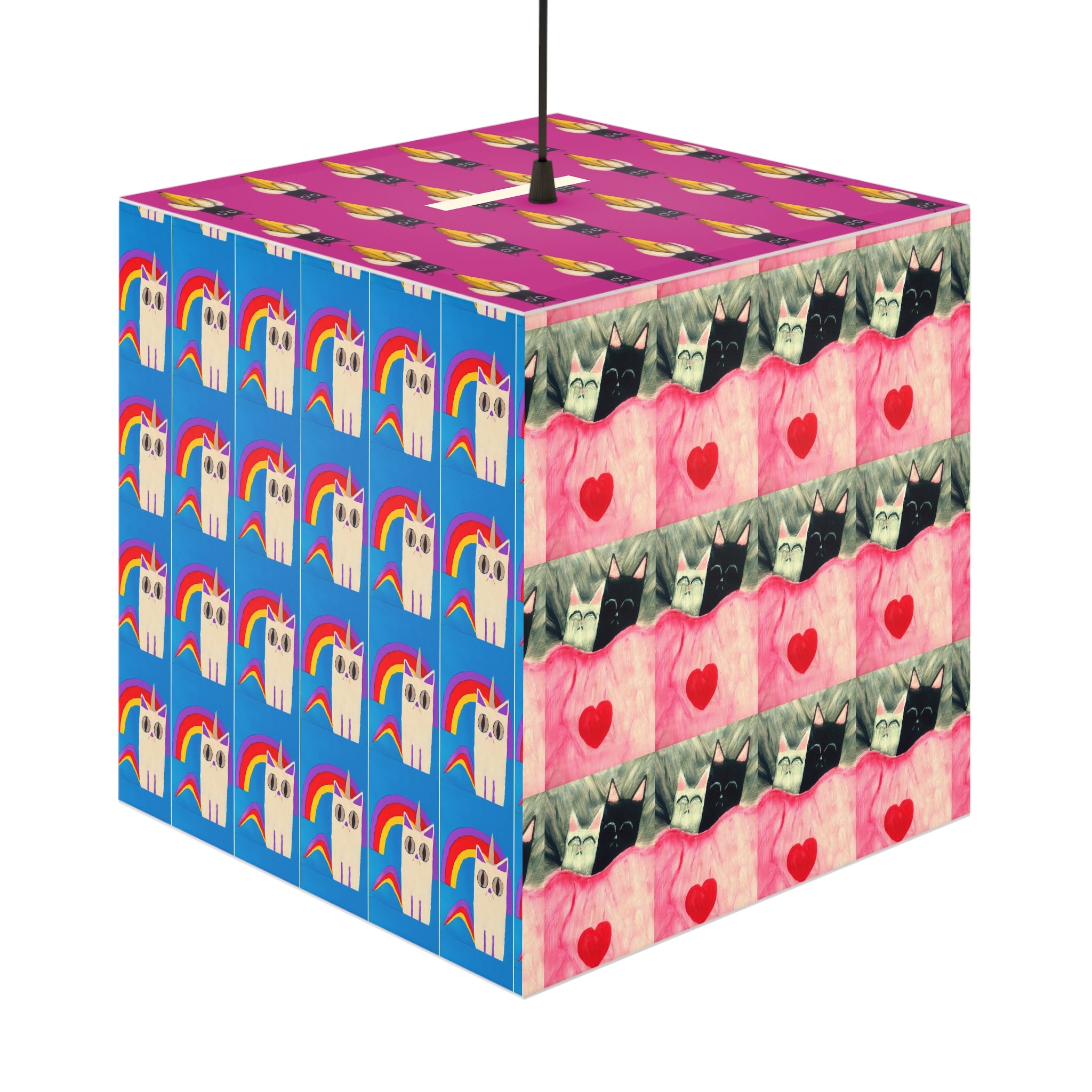 Cat Light Cube Lamp