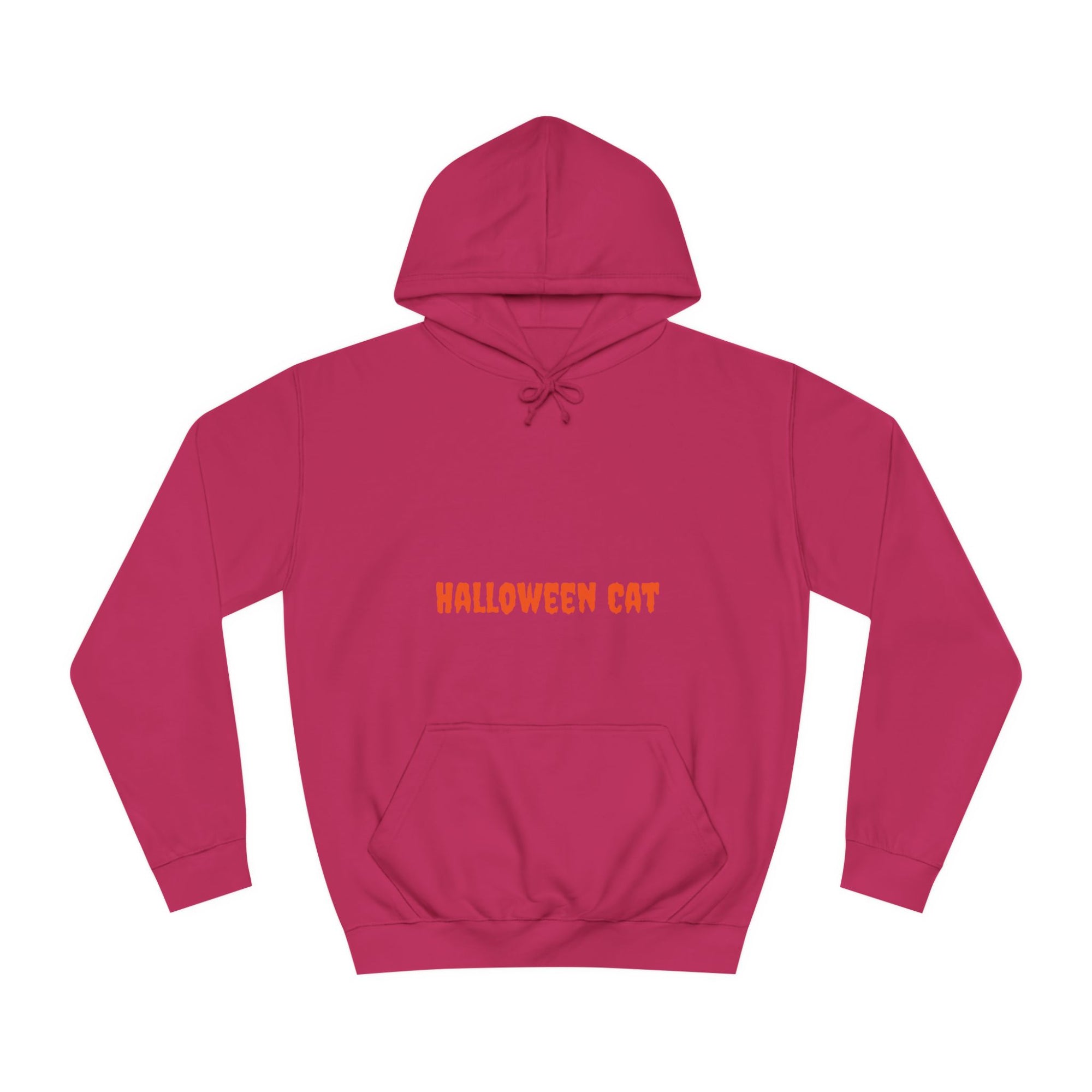 Halloween Cat College Hoodie