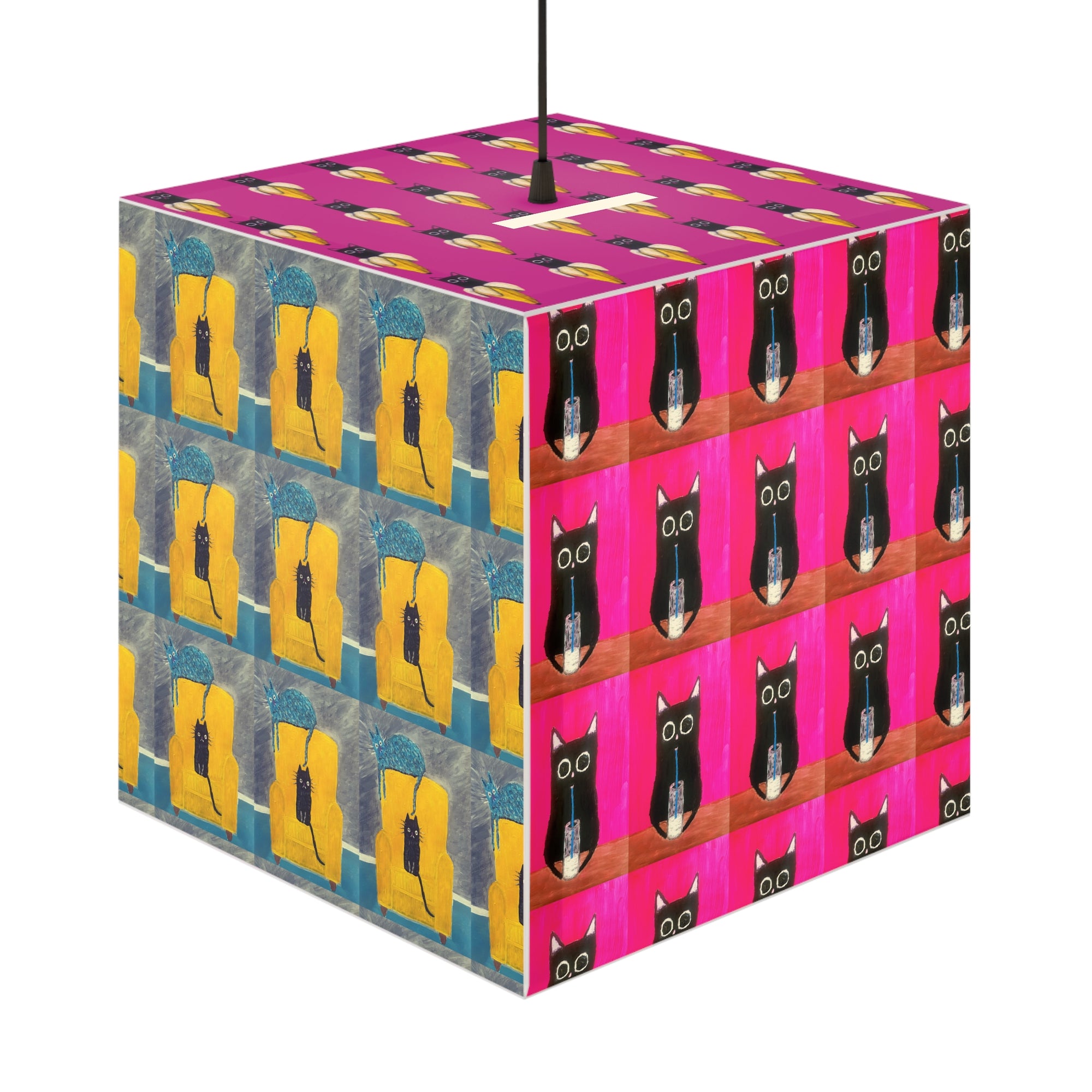 Cat Light Cube Lamp