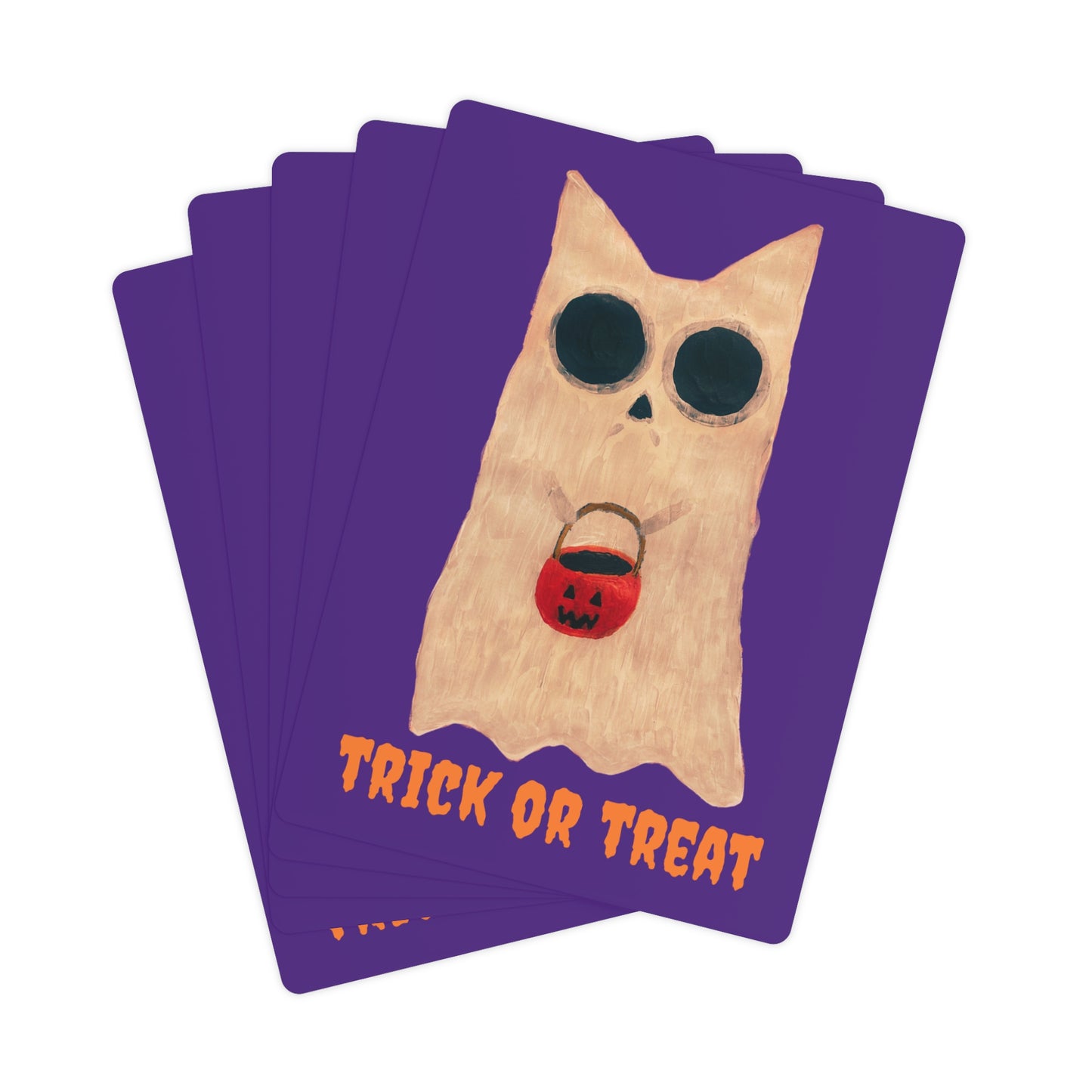 Trick Or Treat Playing Cards