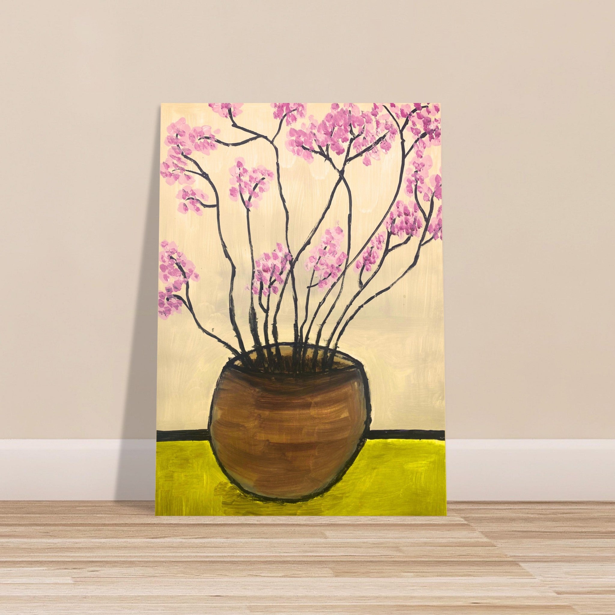Japanese Flowers Art Print, Available in, A4, A3 A2