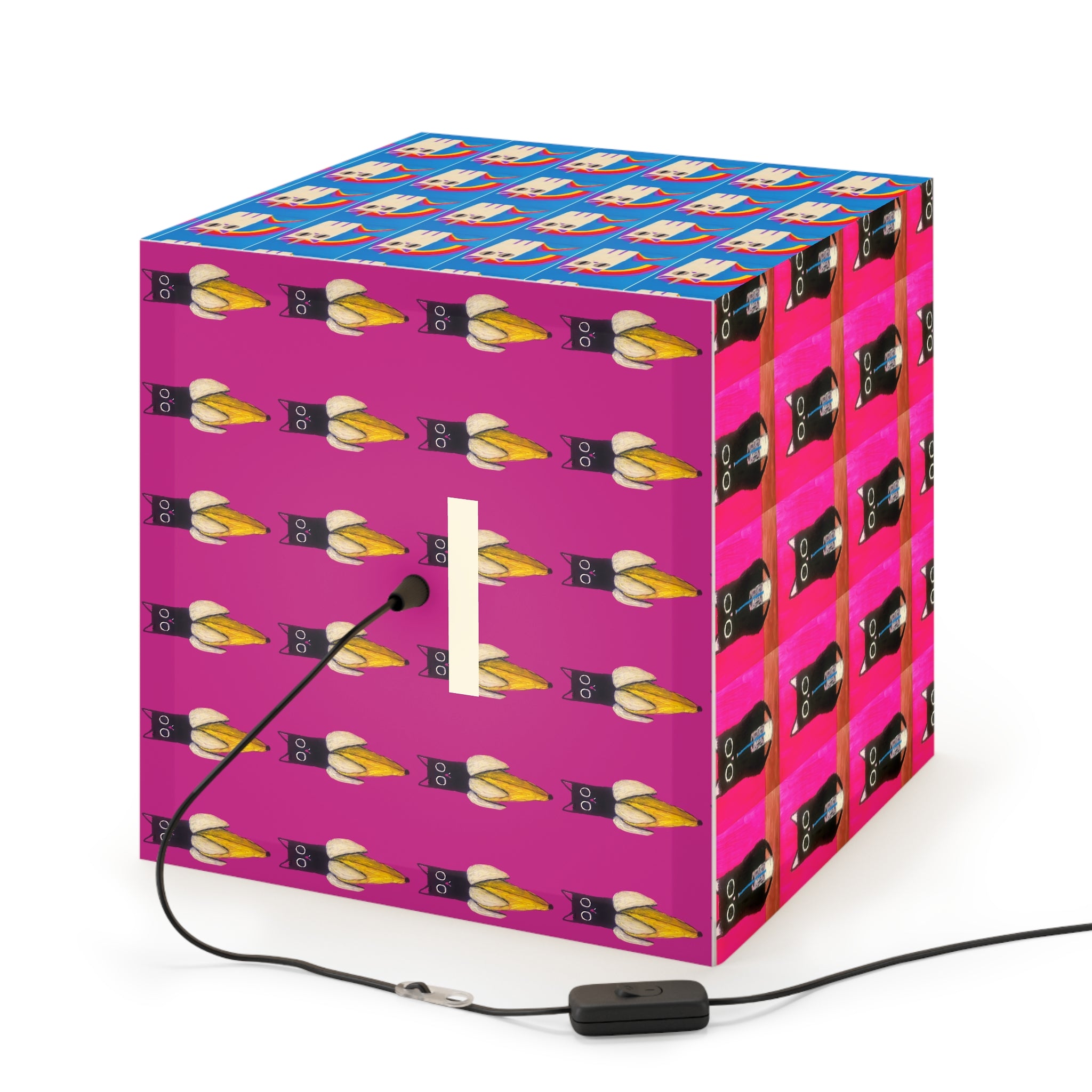 Cat Light Cube Lamp