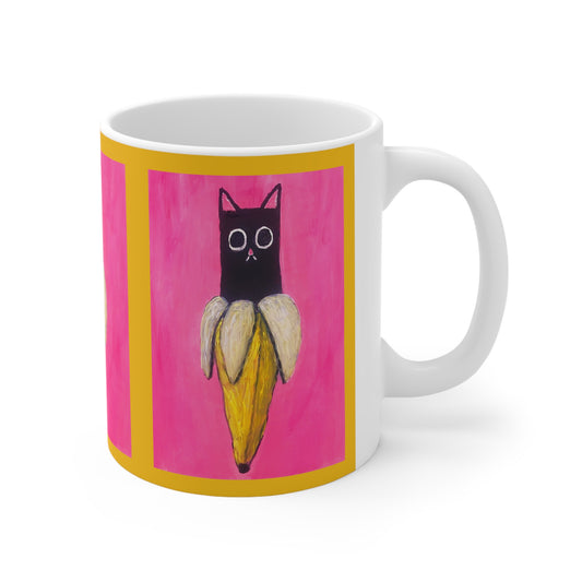 Mug - Banana Cat Coffee Cup