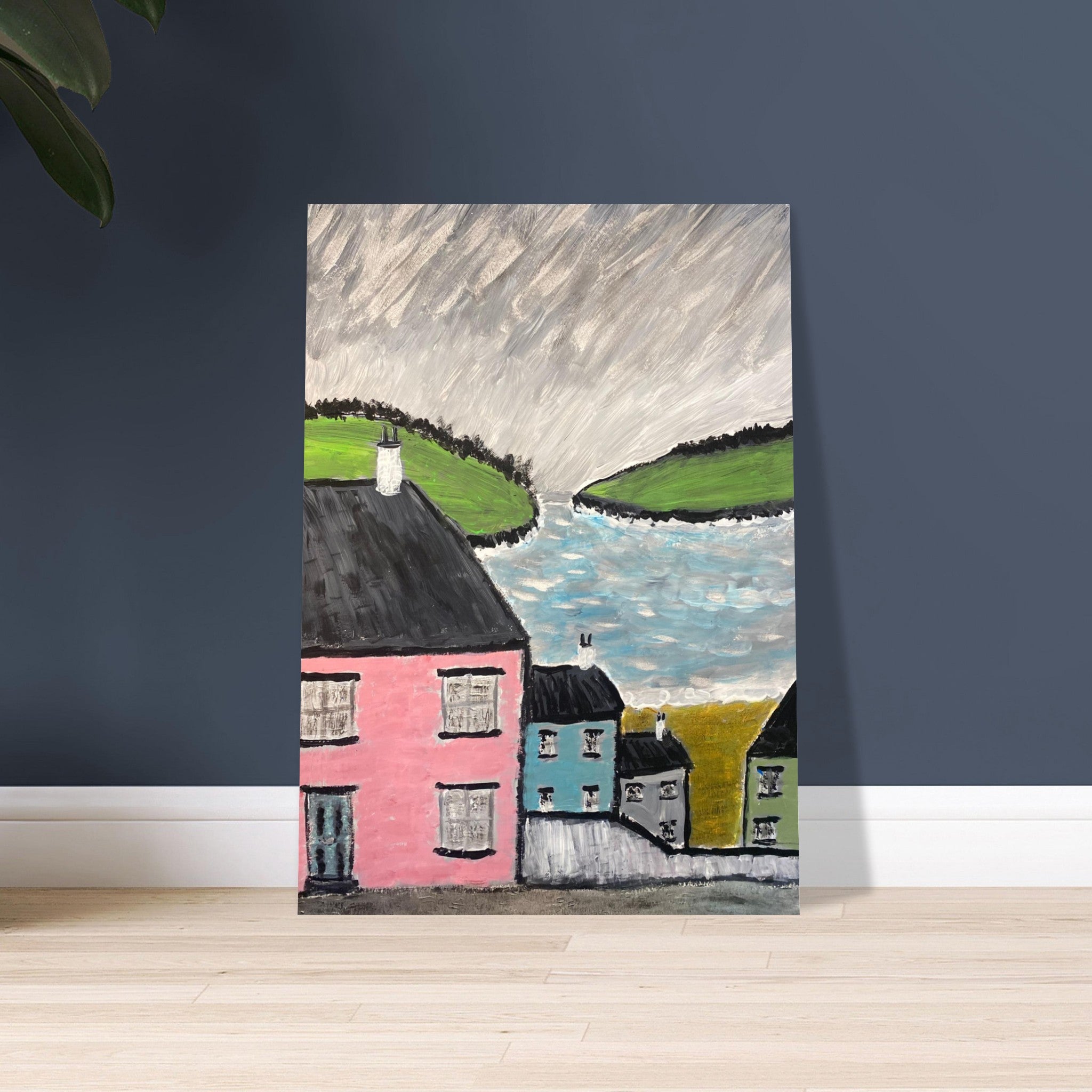 Cornish Coast Poster Print Available in A4, A3, A2 Formats