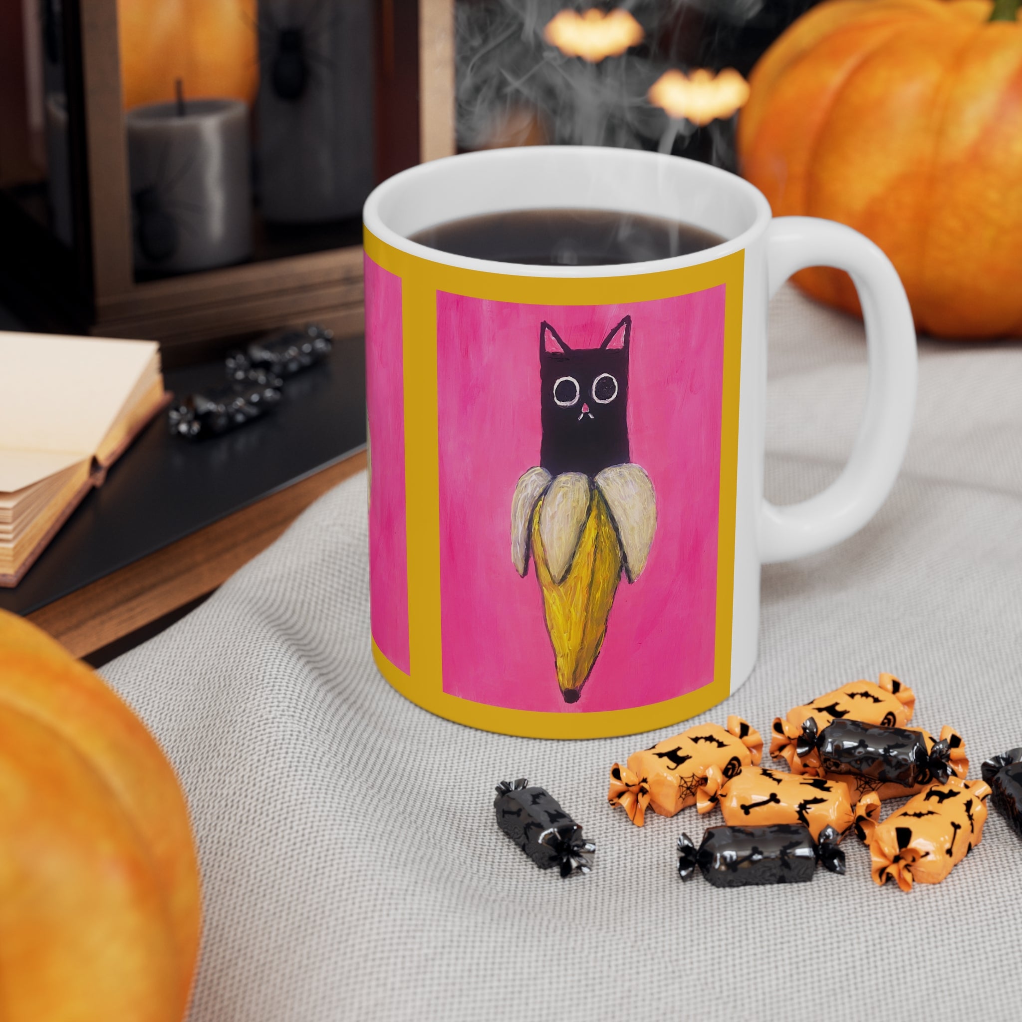 Mug - Banana Cat Coffee Cup