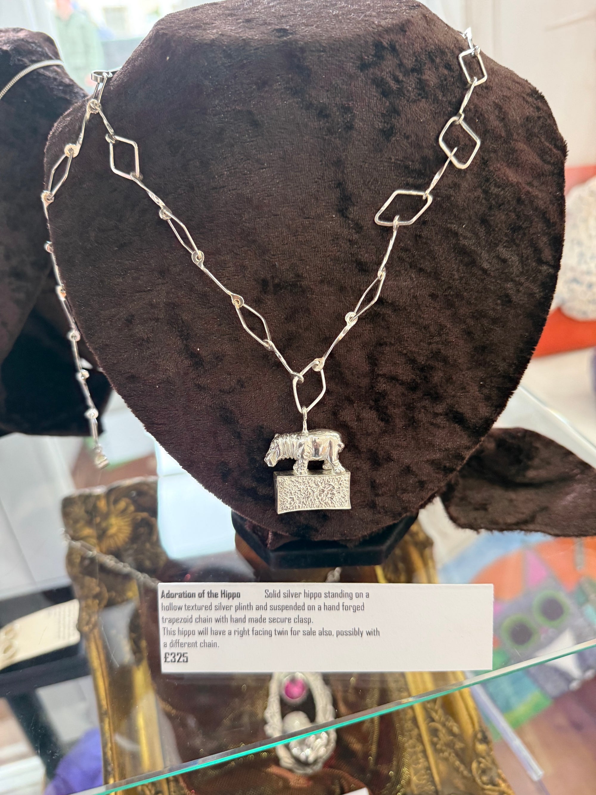Hippo Necklace