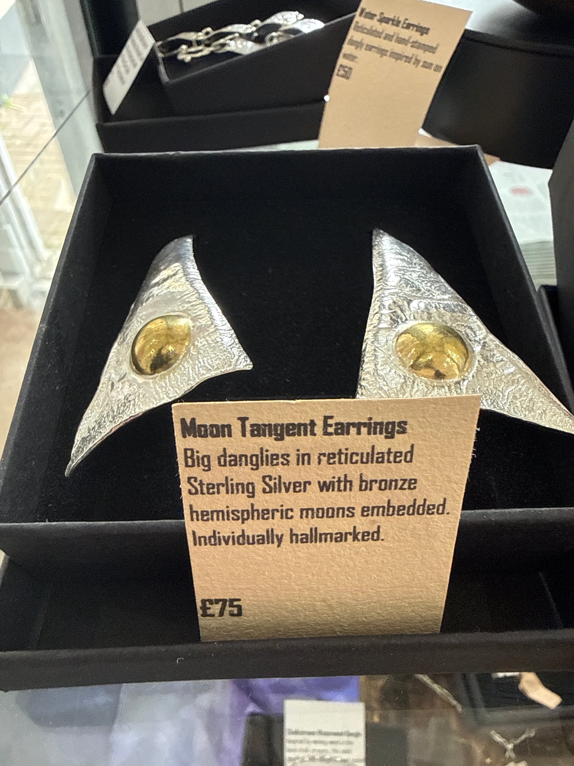 Moon Tangent Earrings