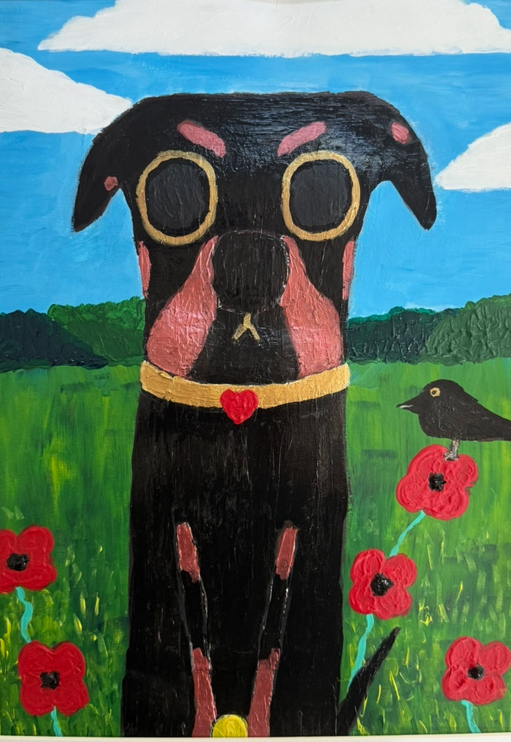 XLPet Portrait On Canvas 1m x 80cm