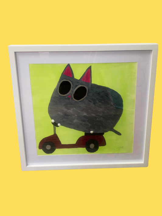 Scooter Cat