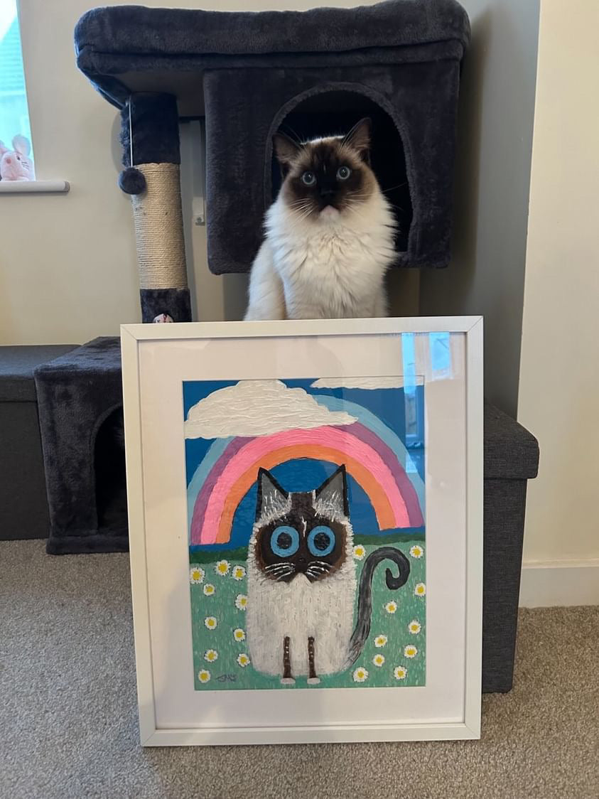 Paint Your Pet - Regular 30 x 20 CM Frame