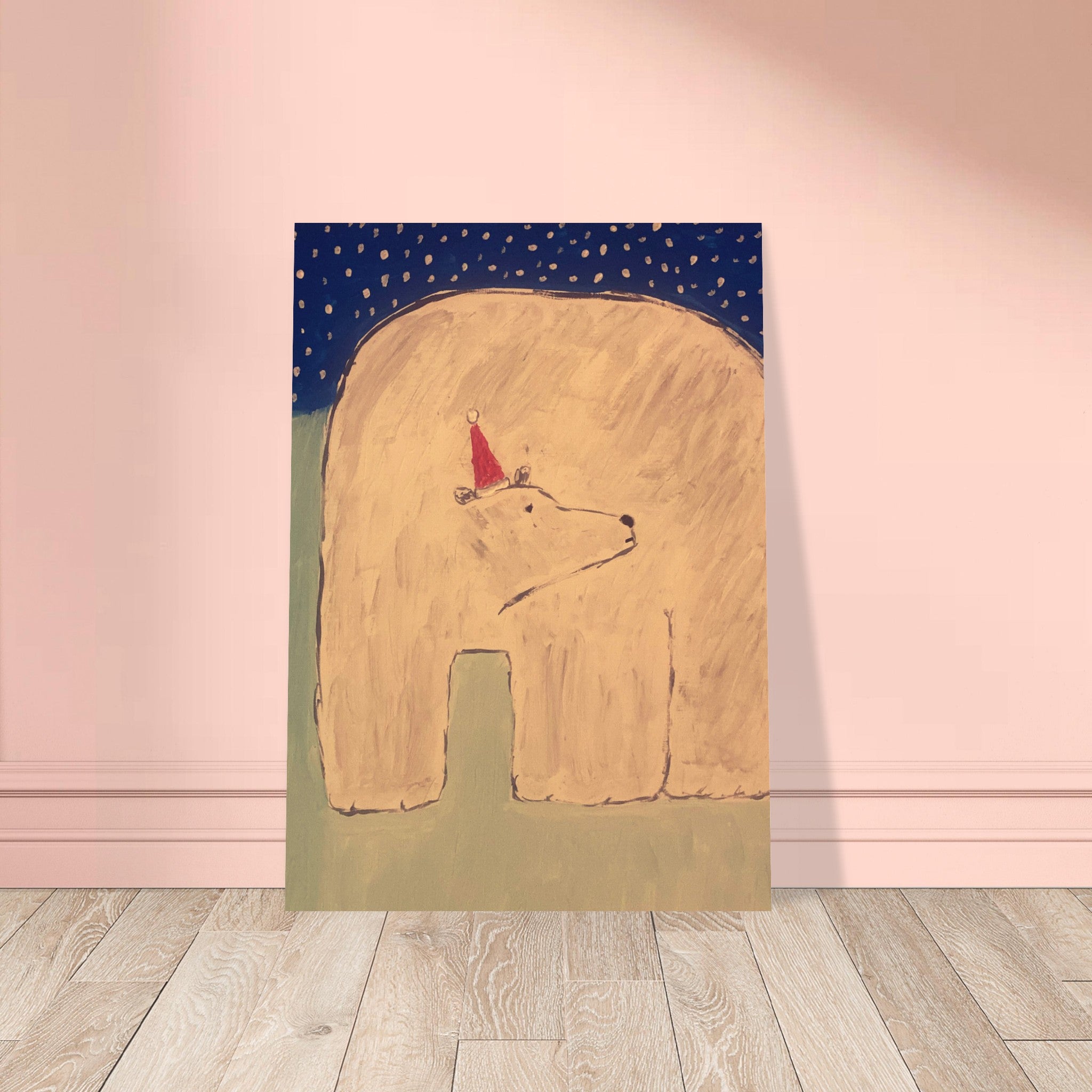 Polar Bear Print Available In A4, A3, A2 Sizes