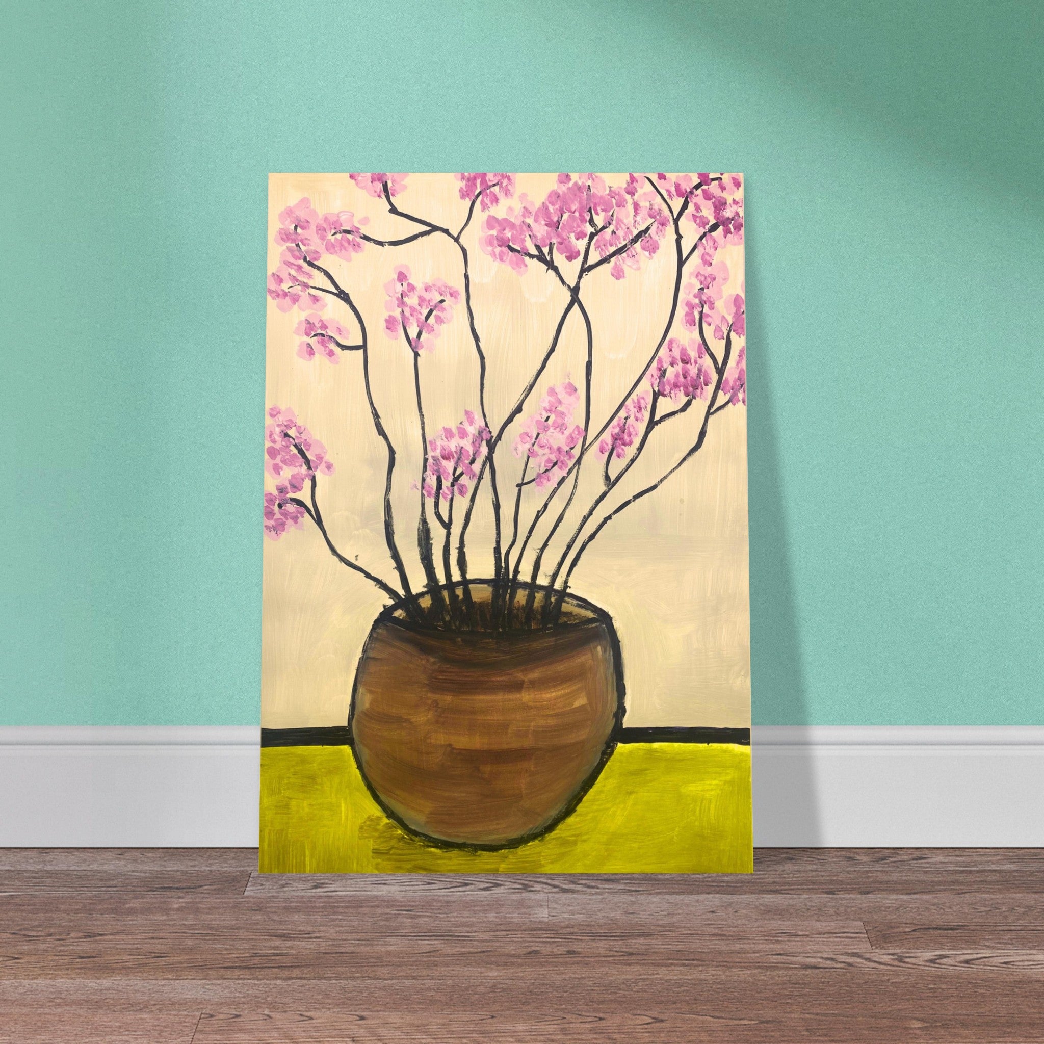 Japanese Flowers Art Print, Available in, A4, A3 A2