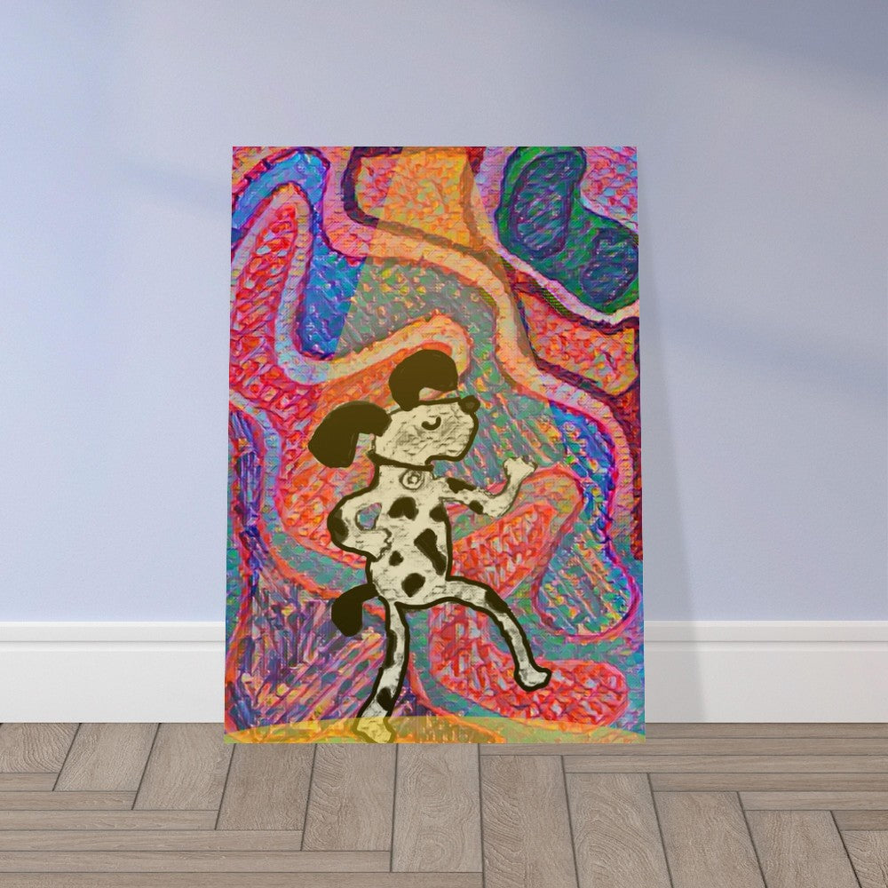 DISCO DOG Art Print, Available in A4, A3, A2 Sizes
