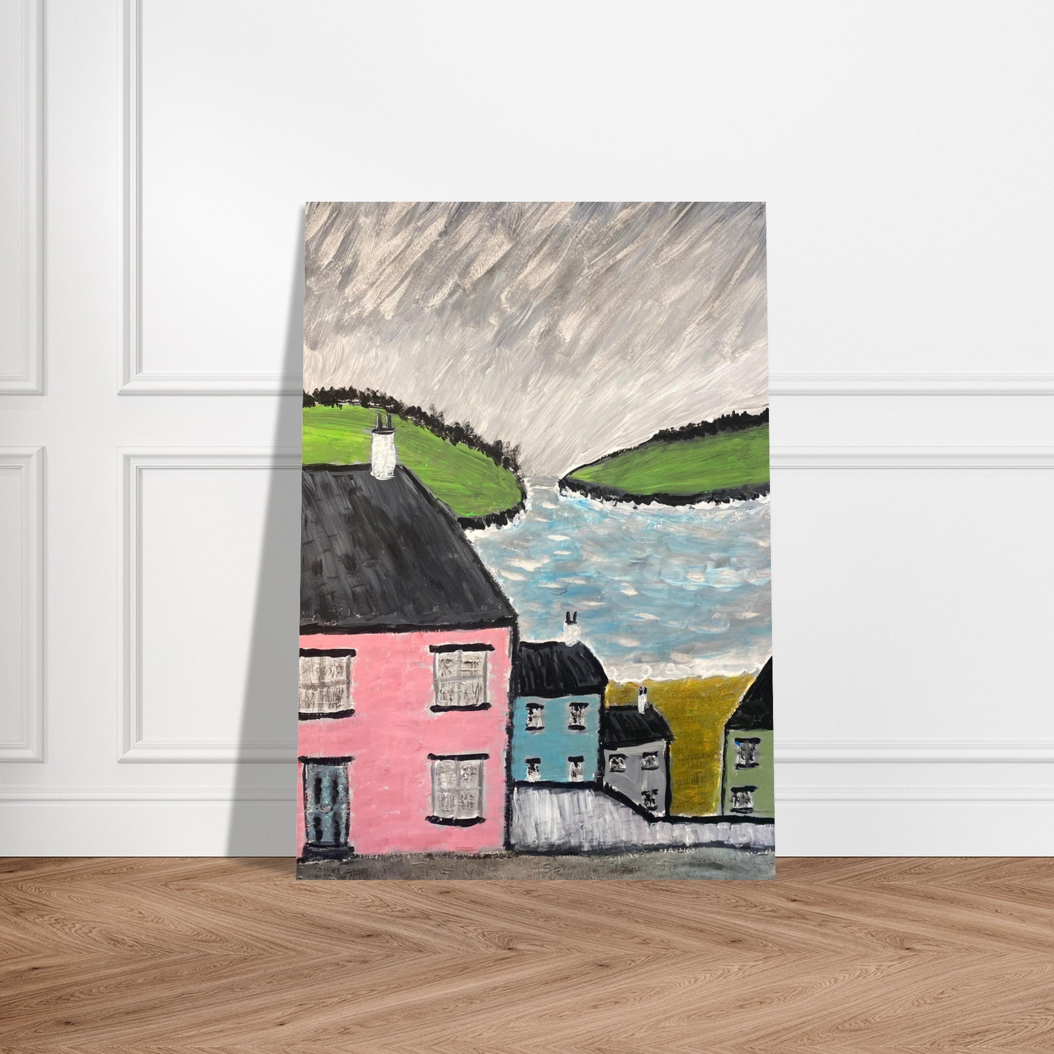 Cornish Coast Poster Print Available in A4, A3, A2 Formats