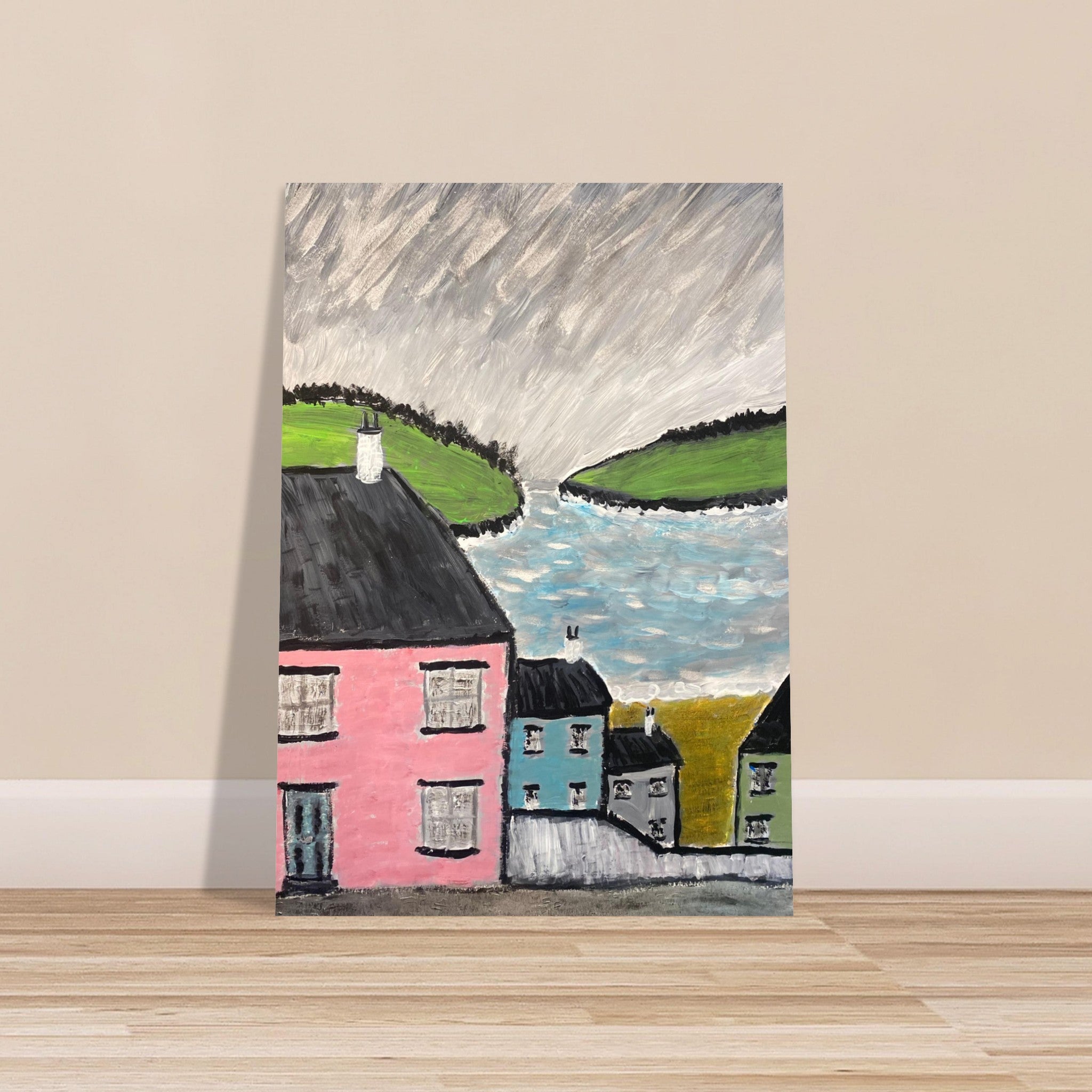 Cornish Coast Poster Print Available in A4, A3, A2 Formats