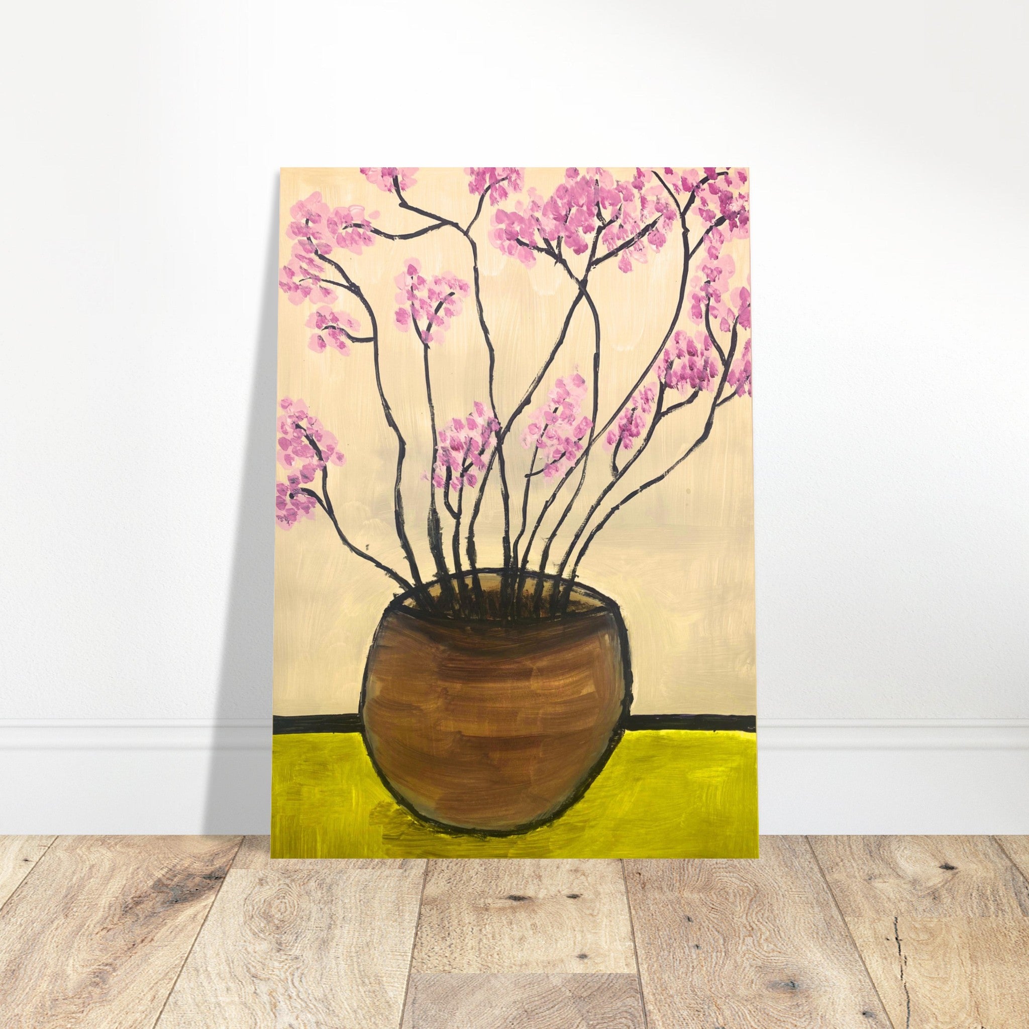 Japanese Flowers Art Print, Available in, A4, A3 A2